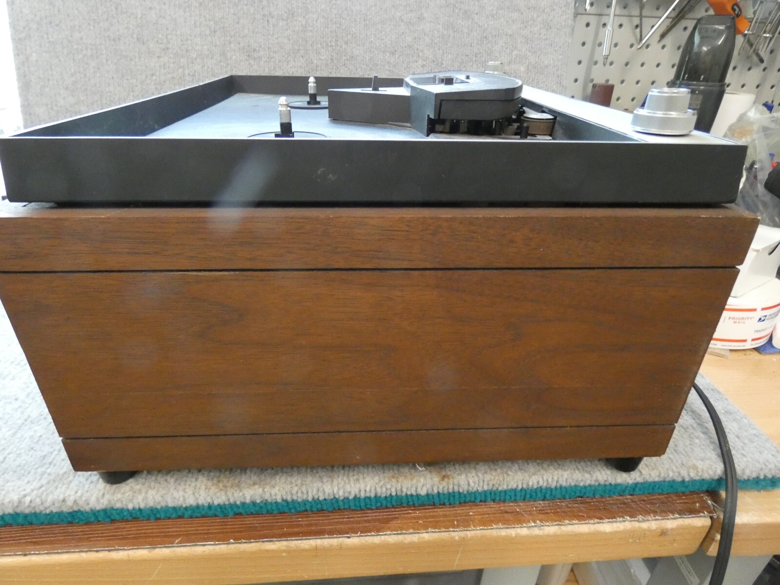 VINTAGE AMPEX MODEL 750 REEL TO REEL PLAYER PARTS REPAIR