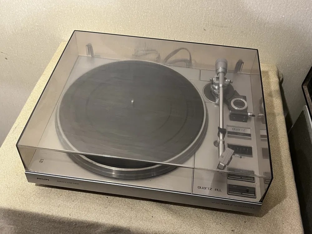 Philips AF887 MK2 Quartz PLL Rare Vintage MINT Turntable Warranty Belt Drive