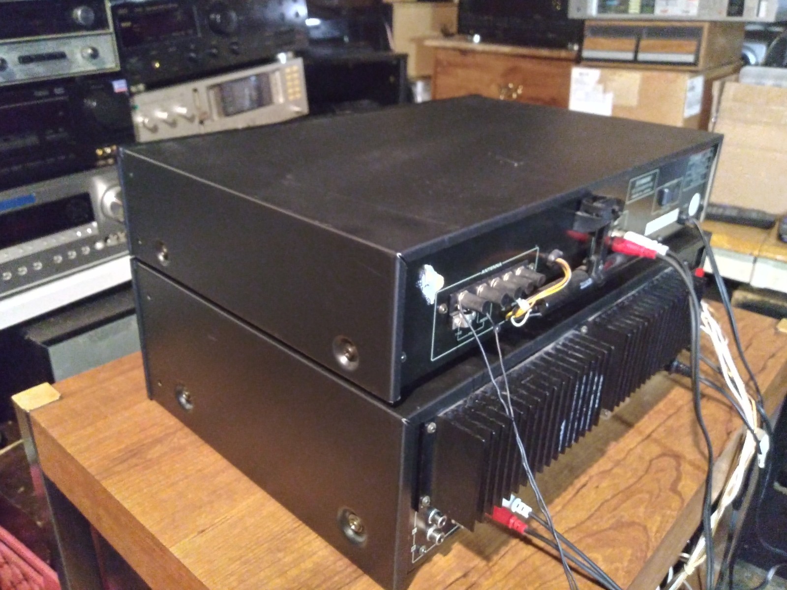 Tested & Working Fisher CA-880 Amplifier 100w 8Ohms & Matching Tuner FM-660 NICE