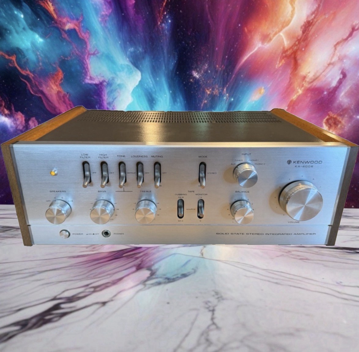 Kenwood Solid State Stereo Integrated Amplifier KA-4006 Full Fresh Servicing🔥🎶