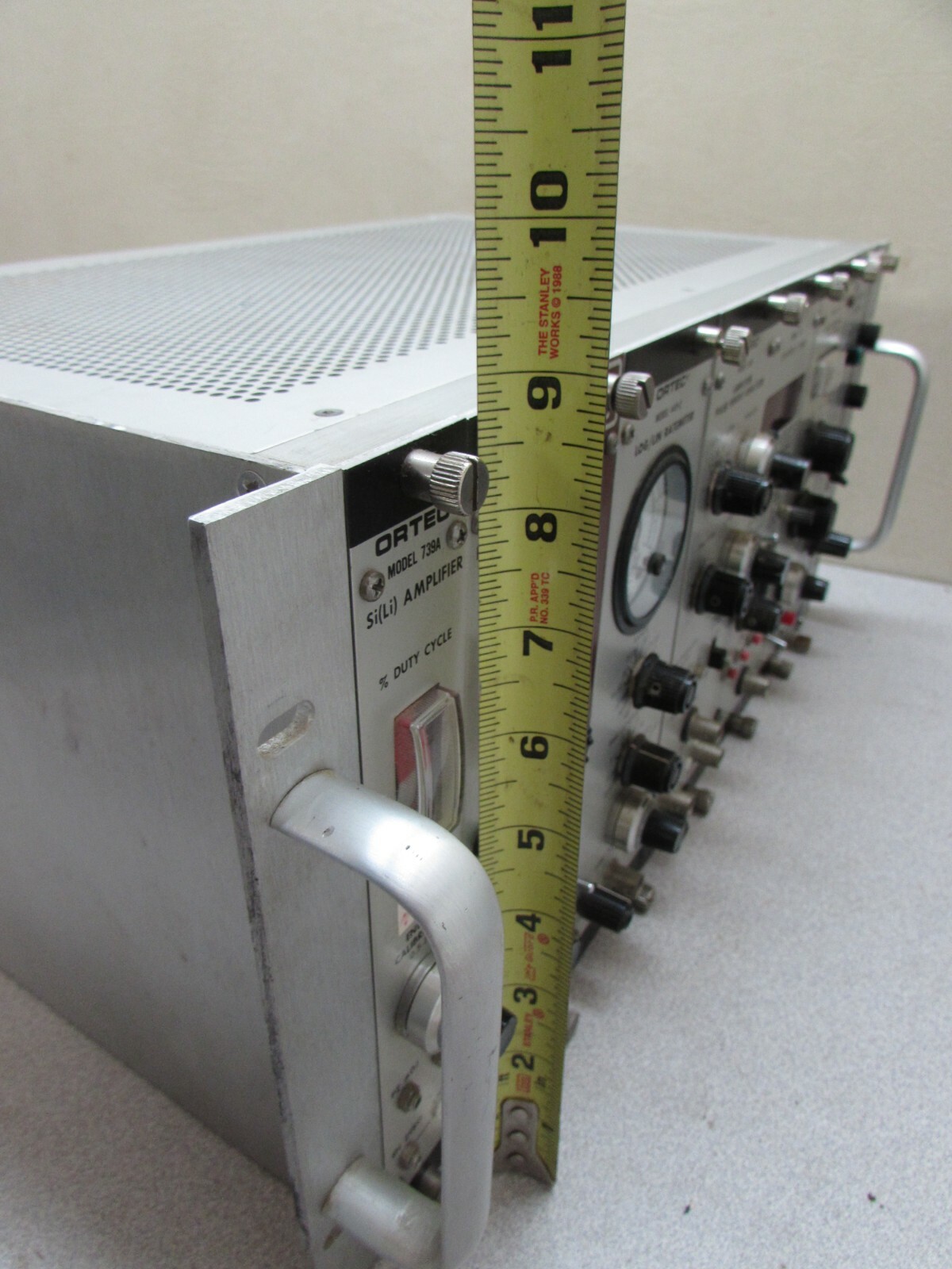 Vintage Electronics Chassis BIN Power Supply Cards Ortec Cameca Camberra