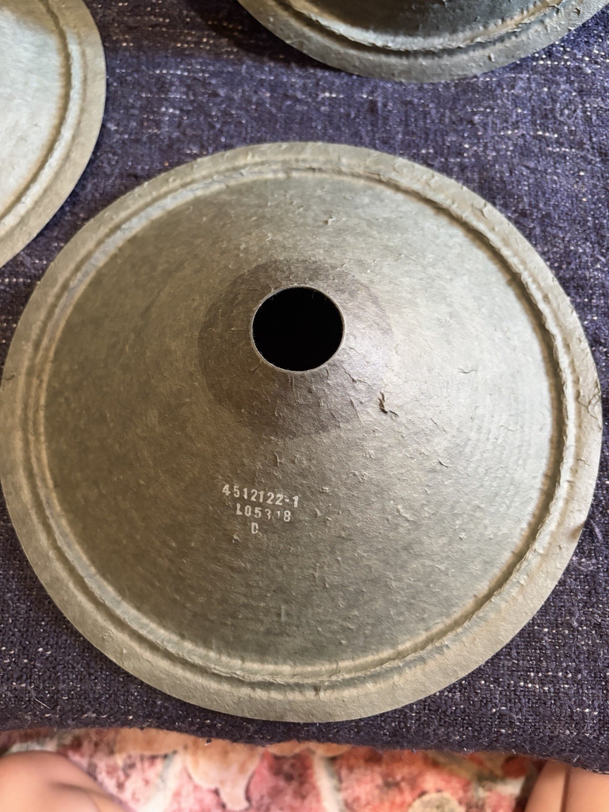 1X Rare 12” Alnico Speaker Partial Recone Kit 3.75” Deep 1.5” Voice Coil 15 Ohm