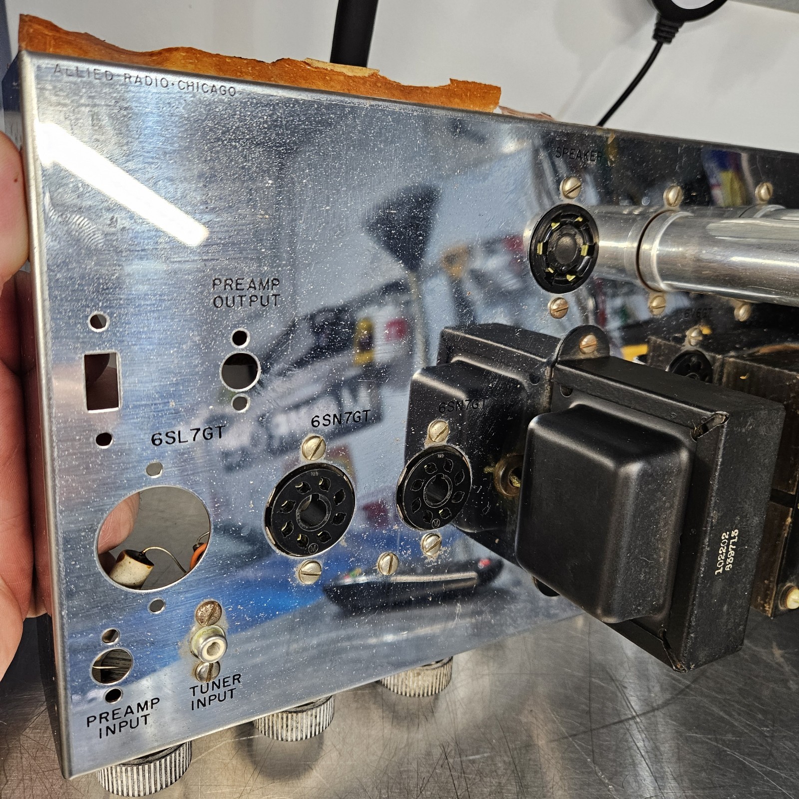 1950’s Knight S-753 or 83 SX234 Vintage Vacuum Tube Power Amplifier Kit Mono