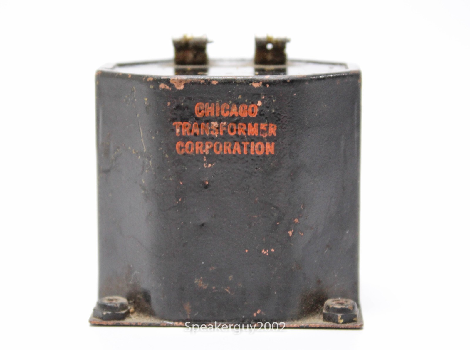 Vintage Chicago Transformer Shielded Power Supply Choke / 10.5H 474 Ohm — RM13