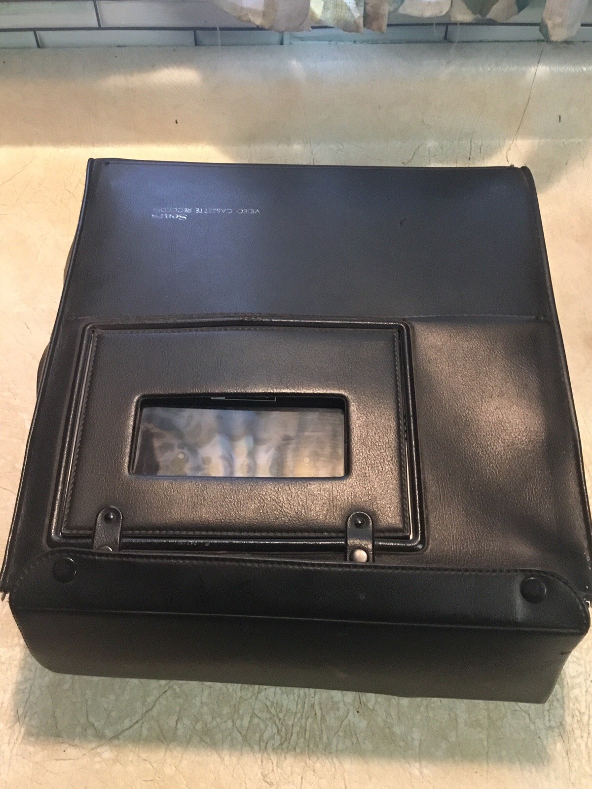 Sears Betavision VCR & Case & Video Tuner Clock VHF/UHF POWER UP RARE 1980 Lot