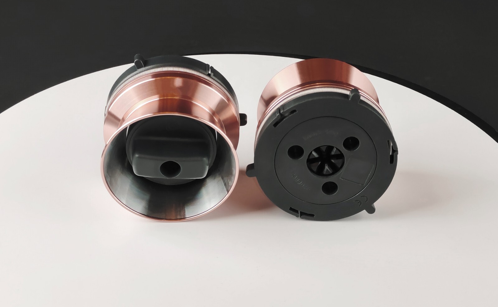 1 Pair Champagne Gold Nab Adapters for R2R Recorders Revox TASCAM Pioneer