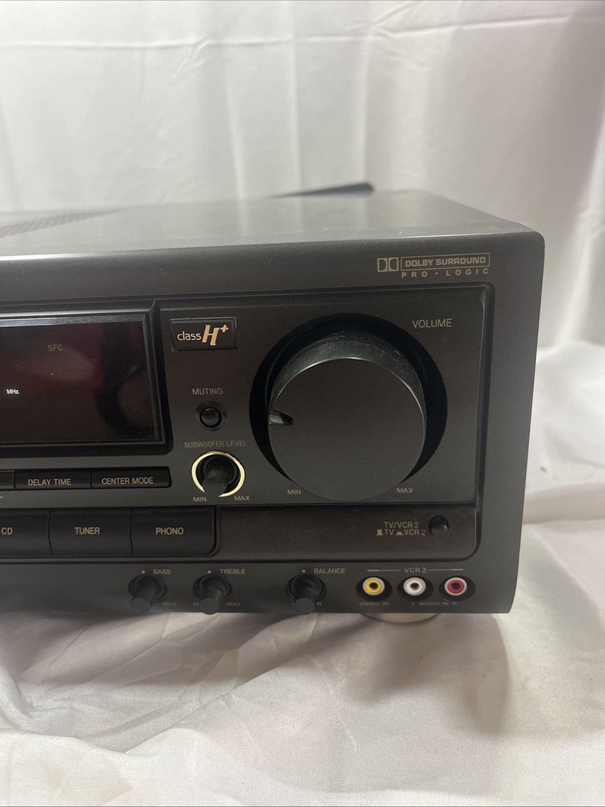 TECHNICS SA-EX600 Surround Sound Receiver With Remote And Power Cord. NICE!
