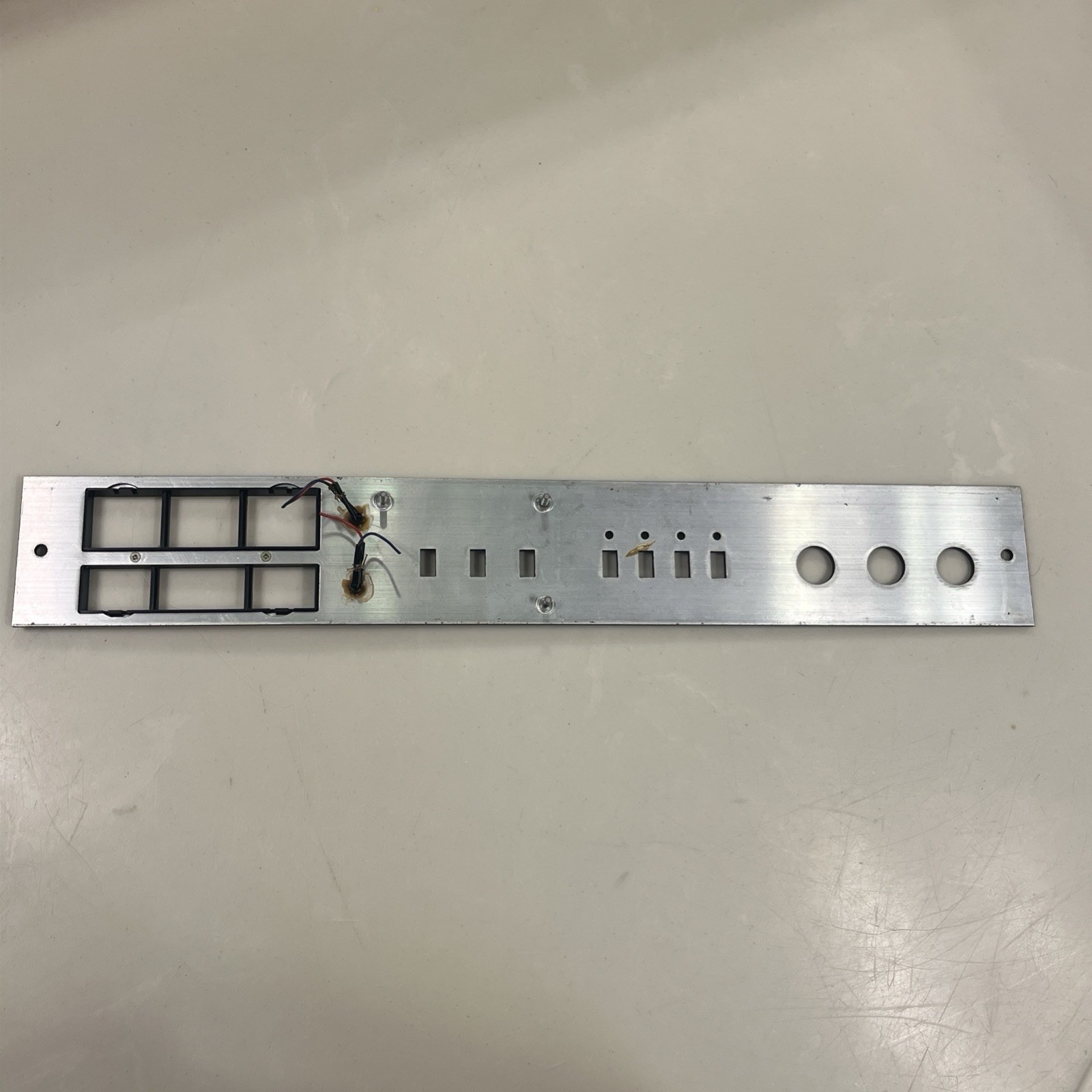 TEAC A-3440 Power Function Faceplate Replacement Play Pause Stop