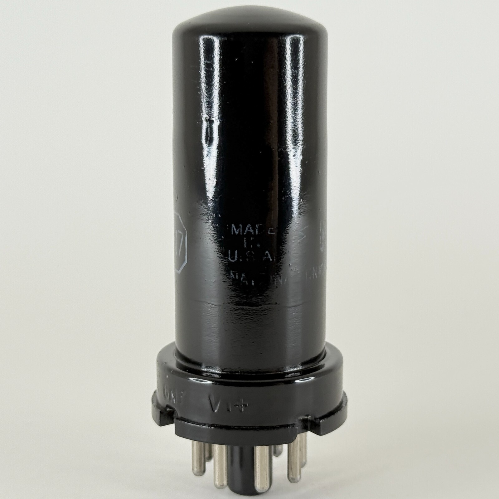 (1) Tested National Union 6N7 Tube Date Code NN Twin Power Triode Tube