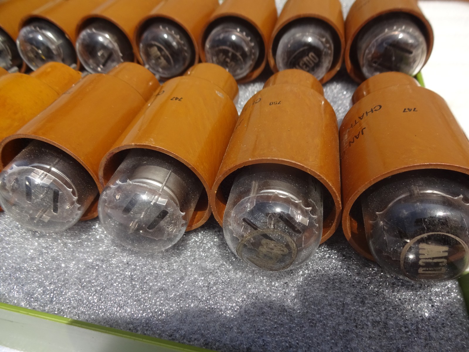 Chatham Electronics JAN CAHG-OD3W Tubes 18pcs