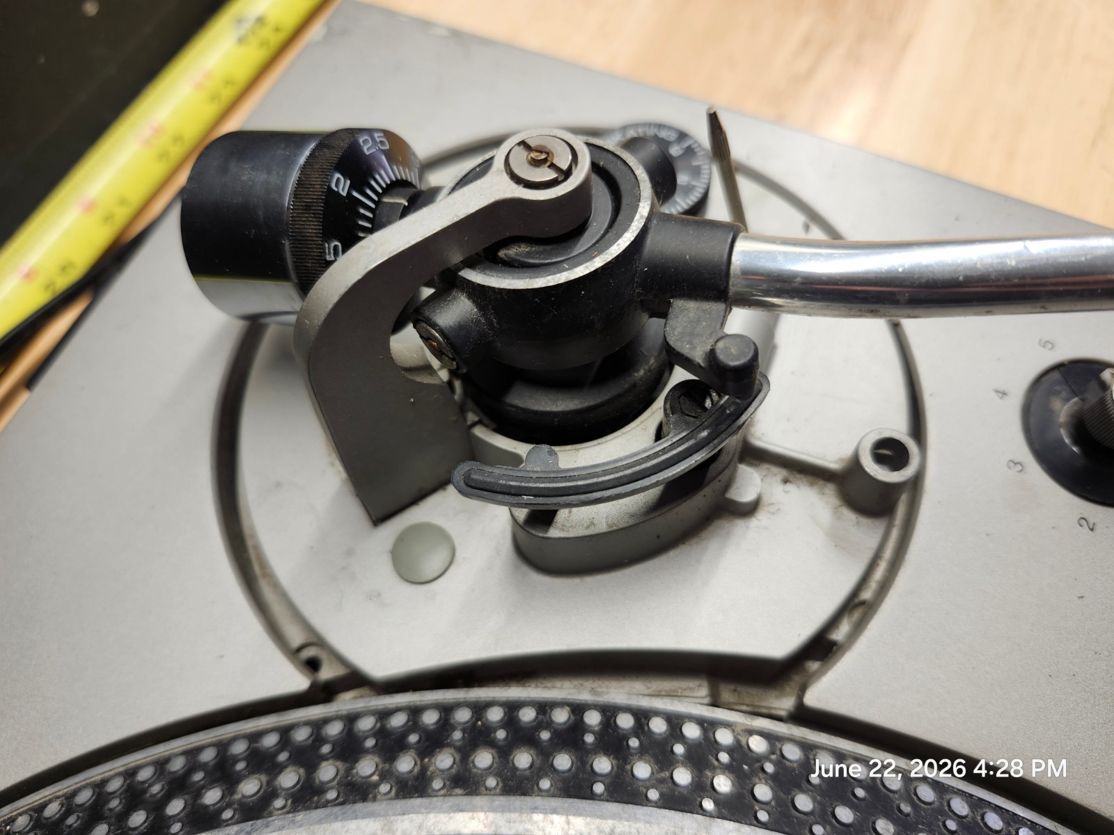Technics SL-1600 DIRECT DRIVE AUTOMATIC PLAYER SYSTEM/AC100V, 50Hz/60Hz Vintage