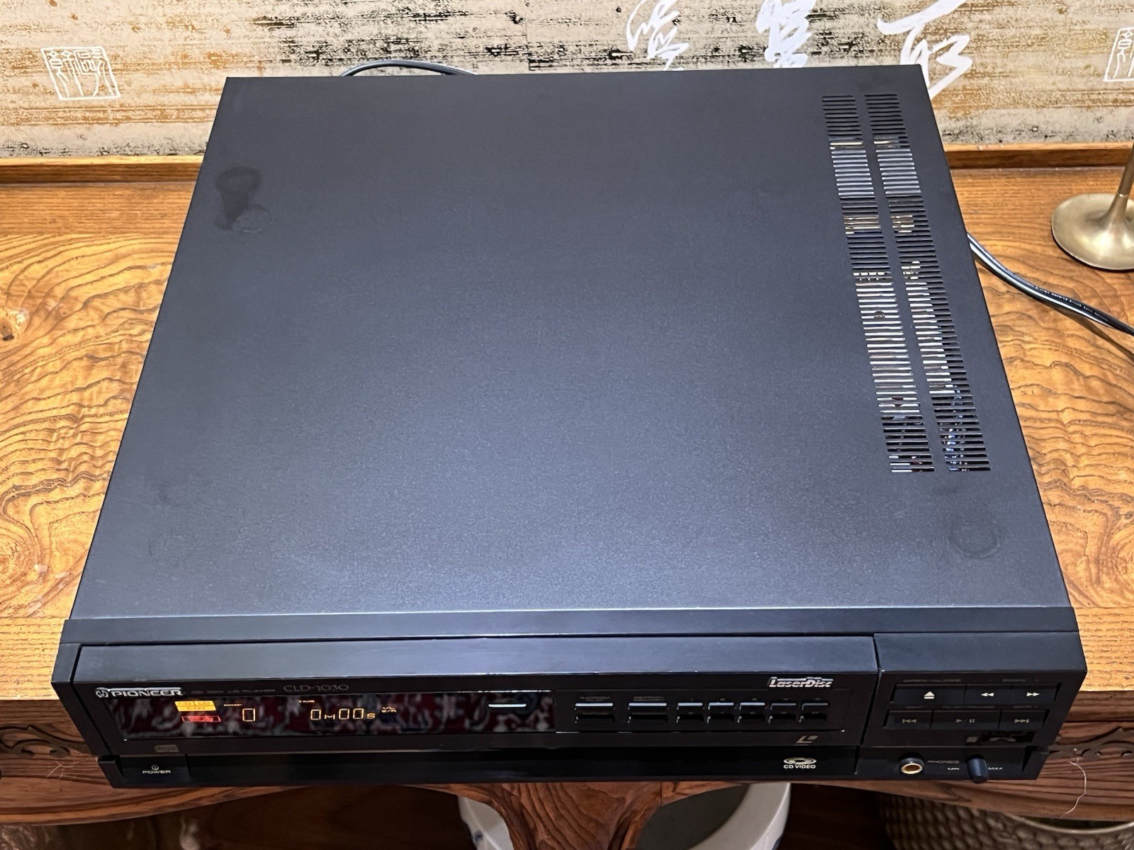 Pioneer CLD-1030 Vintage LaserDisc CD CDV Player Tested Super Clean No Remote