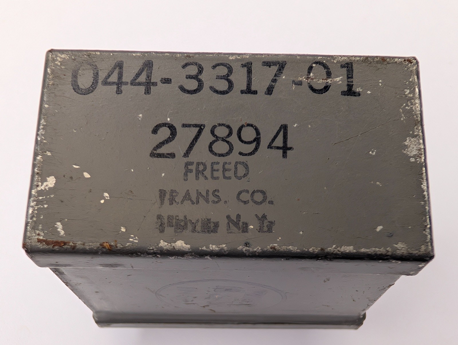 c1950s Freed Transformer 044-3317-01 27894 Electronic Rare Unknown Power 1.5″ E8