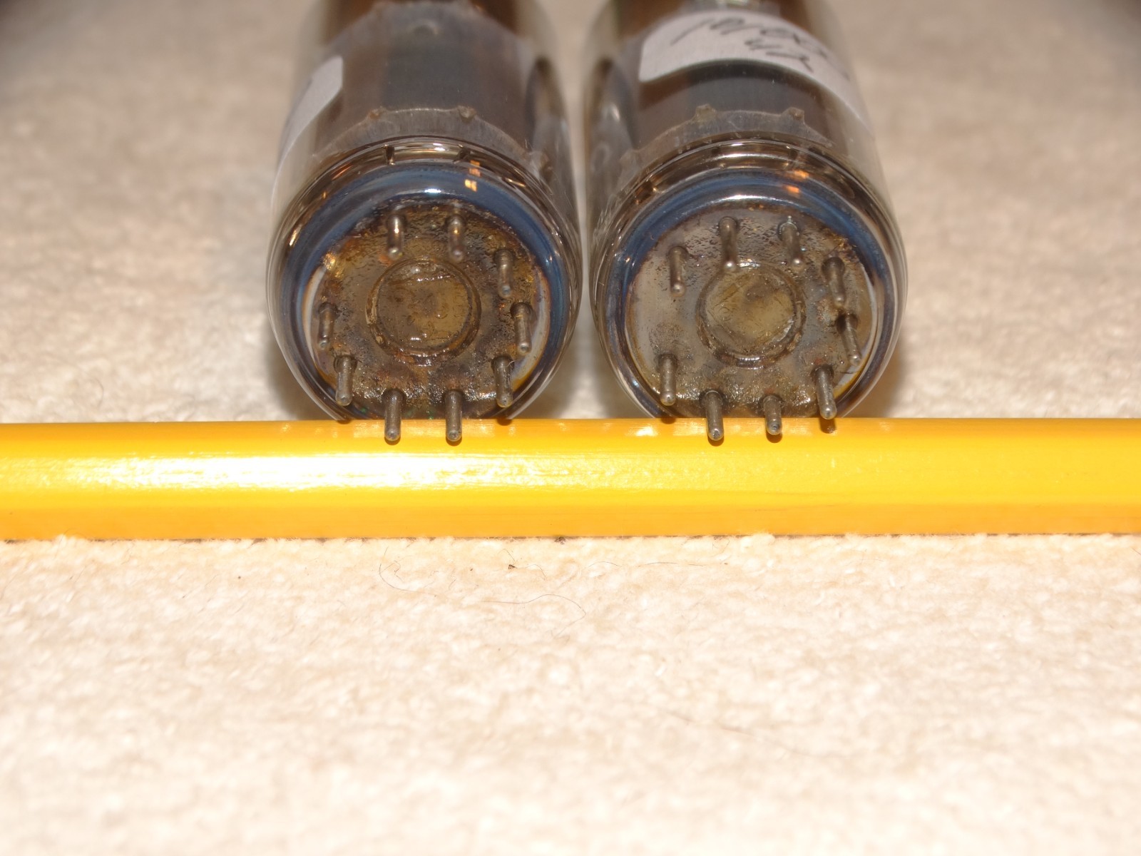 2 x Telefunken 7189 (6BQ5)*Triplett 3444 Lab* Tested Very Strong-Matched*#30