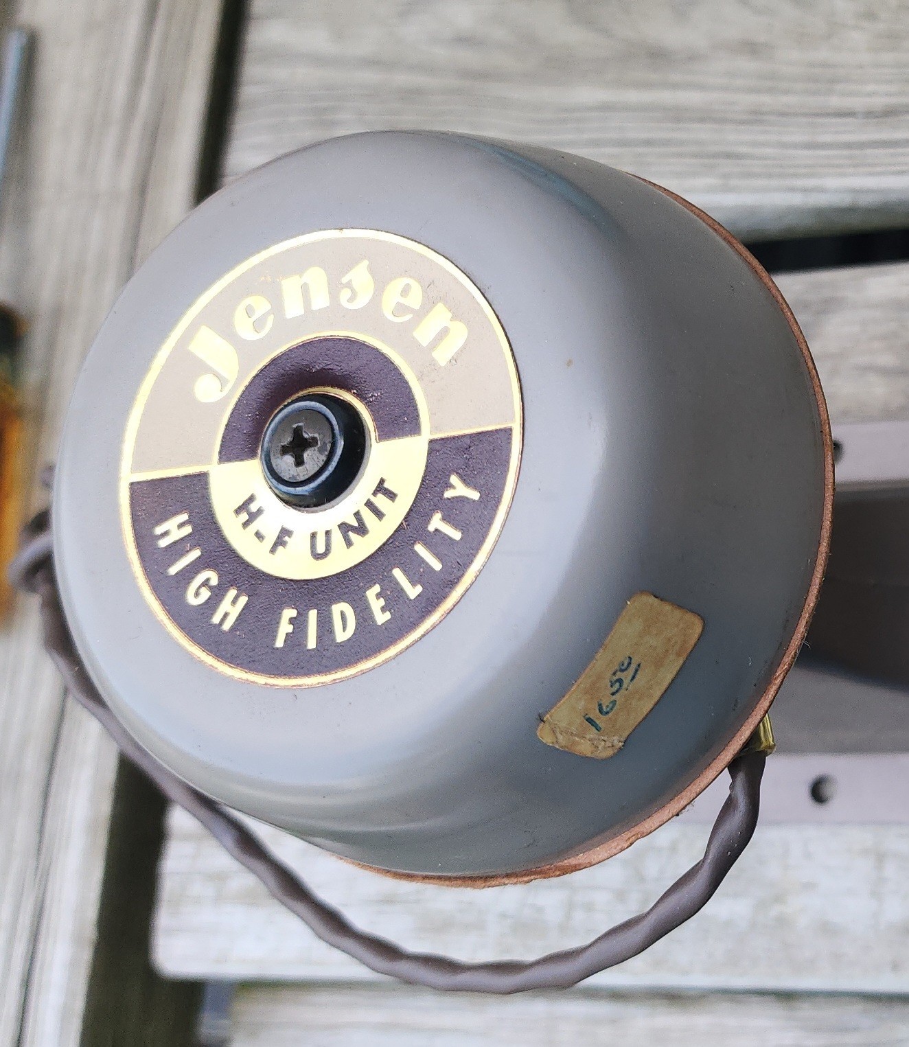 Vintage Jensen Horn Speaker RP103A 16 Ohm HIGH FIDELITY Working