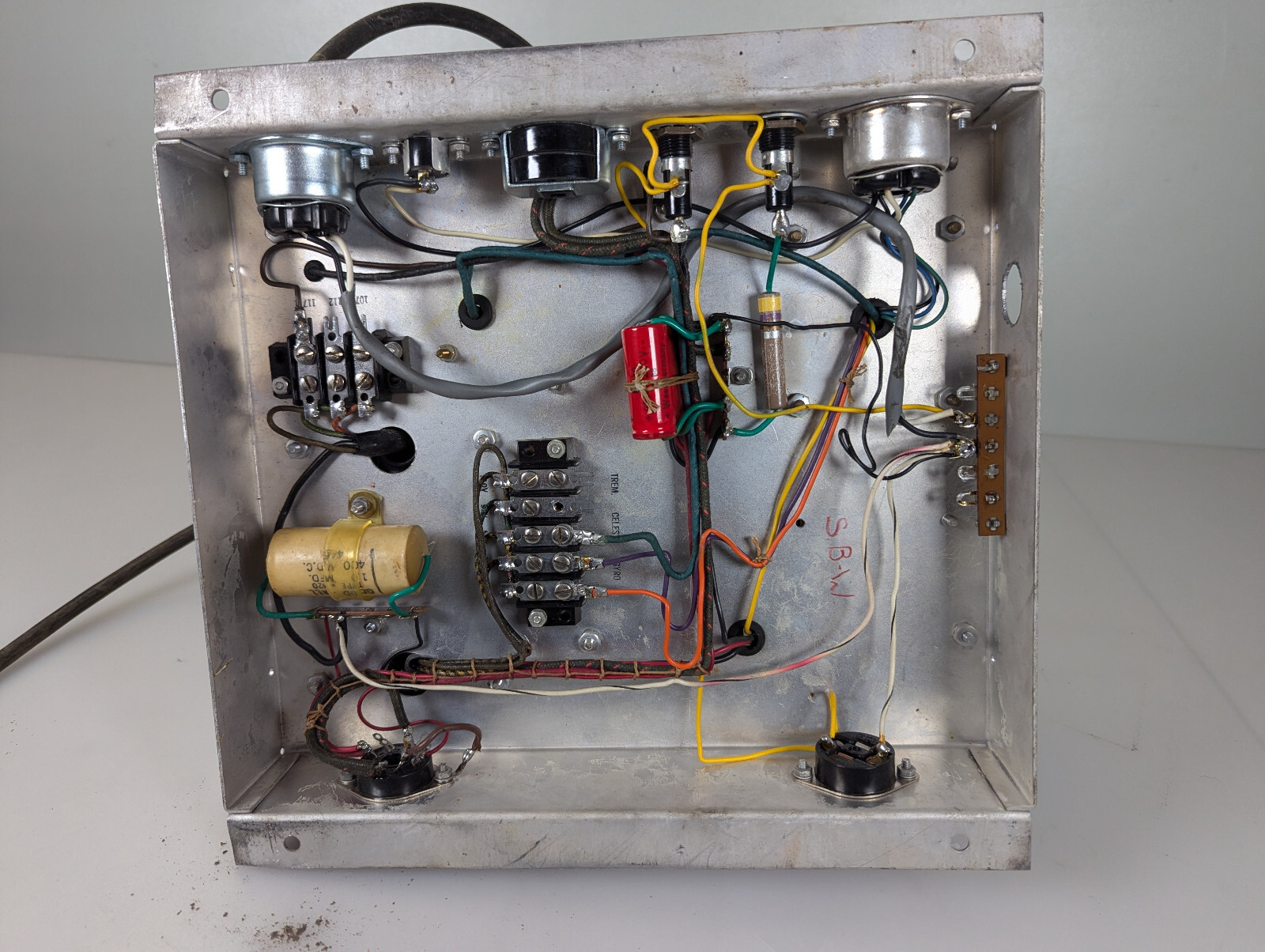 Allen Organ Speaker Rotary kit Motor, Amp, Brushes, Shaft (Parts)