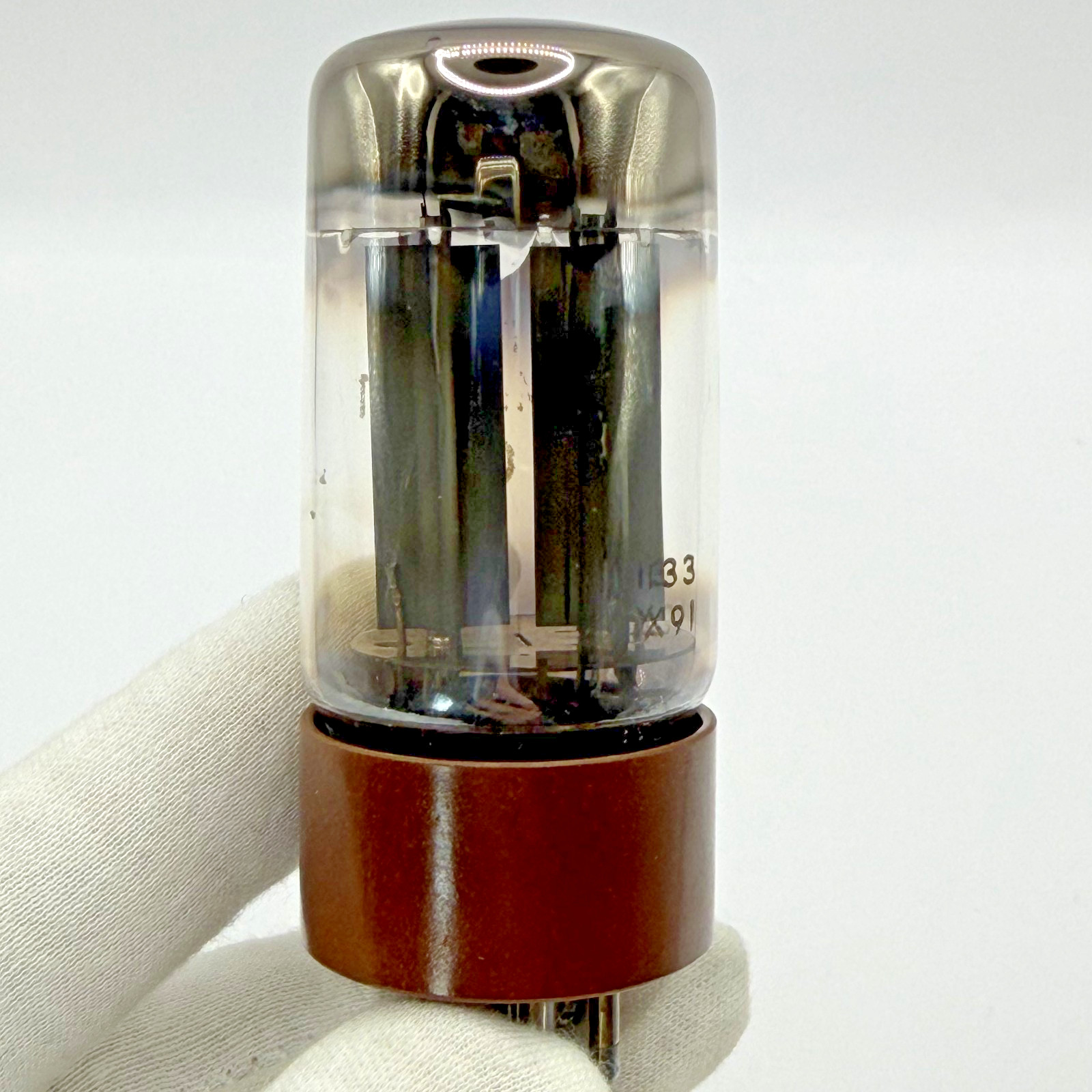 Philips Miniwatt GZ34 5AR4, DD getter f33, Sittary factory year 1959, STRONG