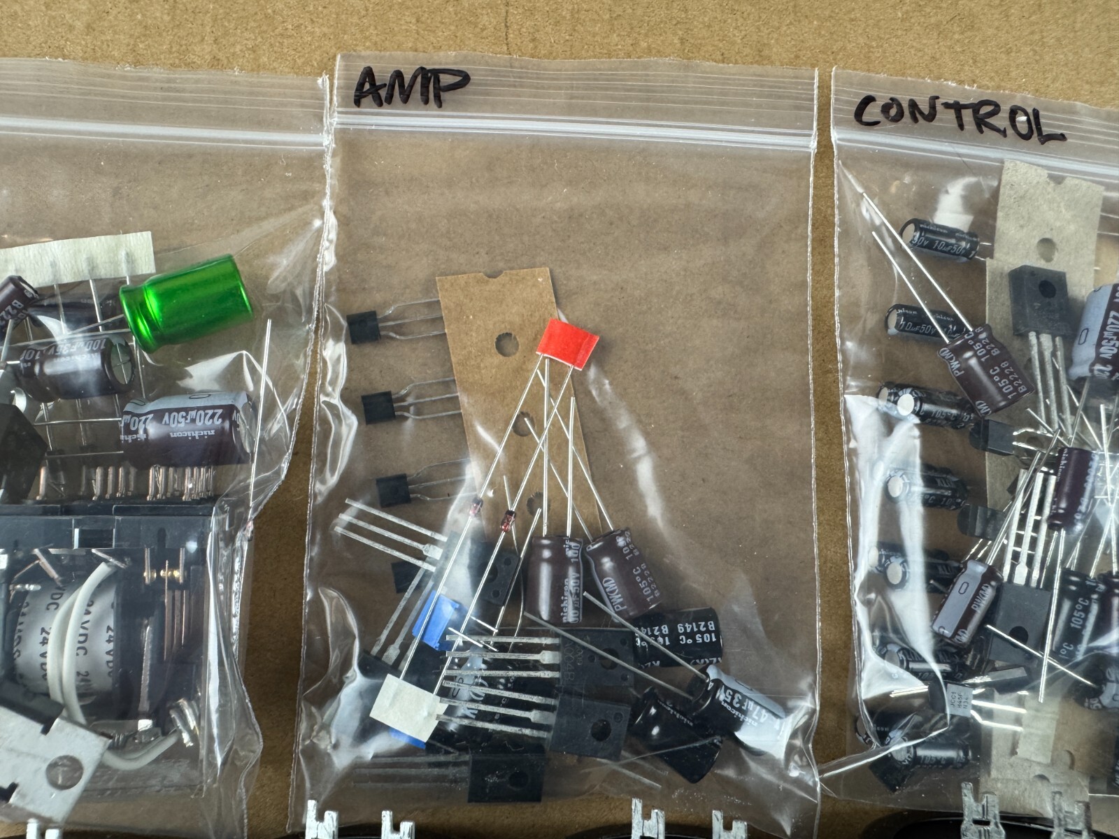 Kenwood KA-9100 COMPLETE Rebuild Kit High-Quality Amplifier Recap w/ Transistors
