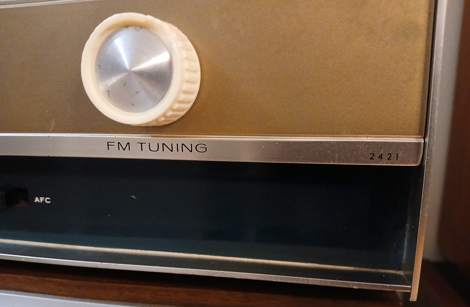 Vintage Bell 2421 AM FM Tube Tuner – AS IS – FM WORKING – SEE VIDEO & READ