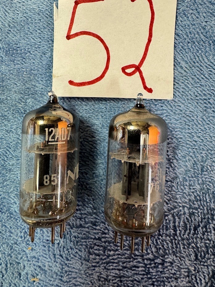 2 NEC 12AD7 12AX7 tubes Roberts 770X Akai M7 M8 Sony 500 Fisher Scott Amplifier