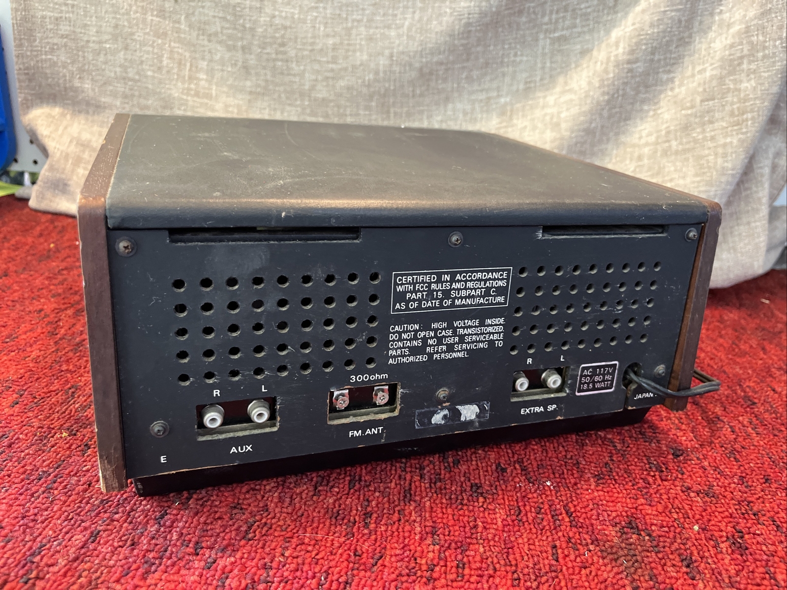 WESTBURY SOLID STATE STEREO EIGHT TRACK TAPE PLAYER WAP-805 AUDIO MUSIC VTG
