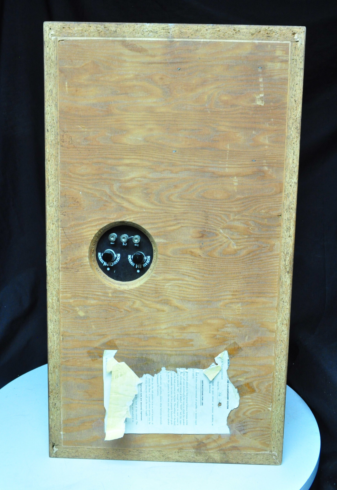 Acoustic AR-3a Single Acoustic Suspension Speaker