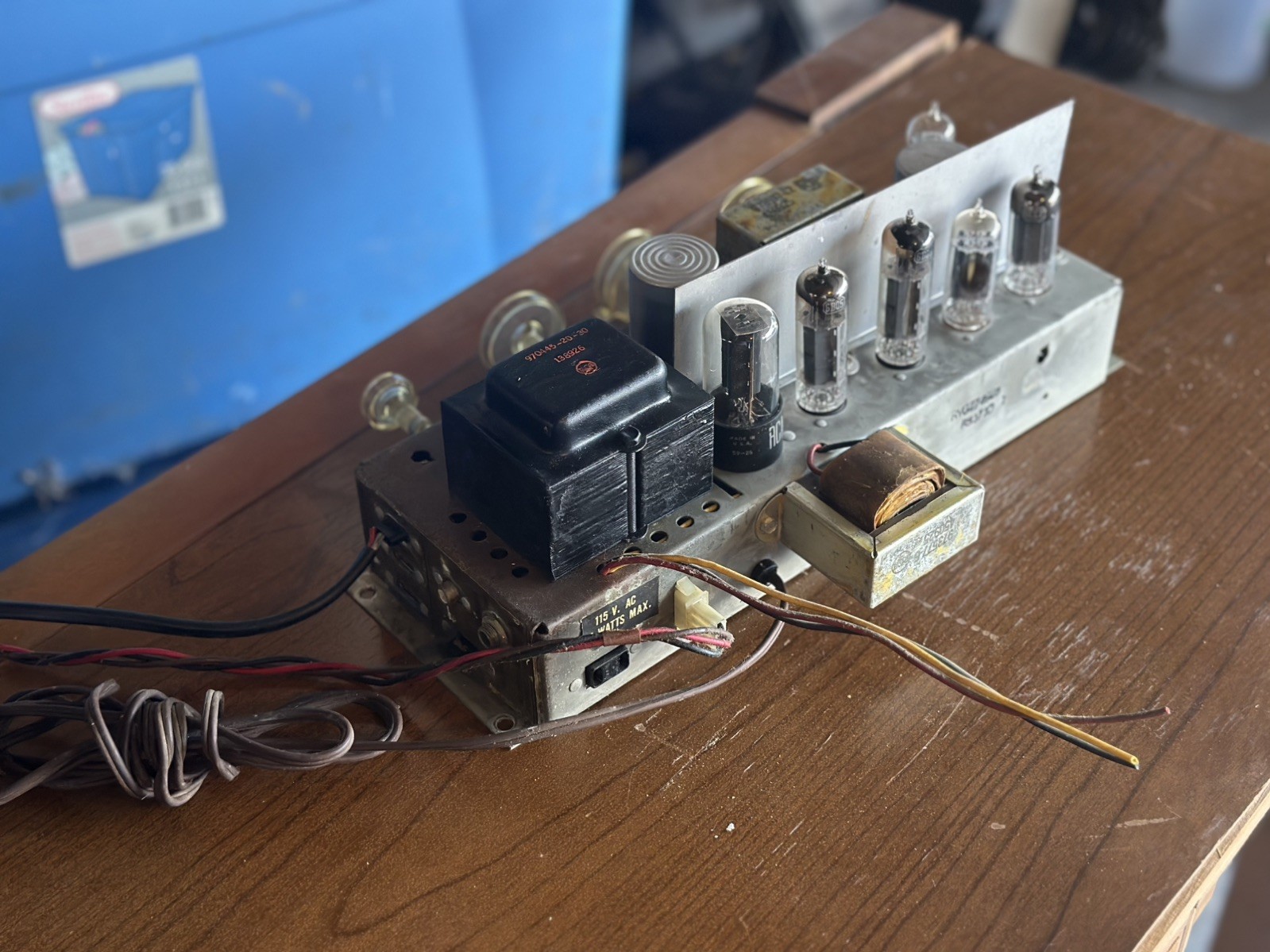 RCA RS171D-1 Tube Amplifier – (2) 6BQ5, (3) 6CG7, (1) 5Y3-GT (From PM-19)