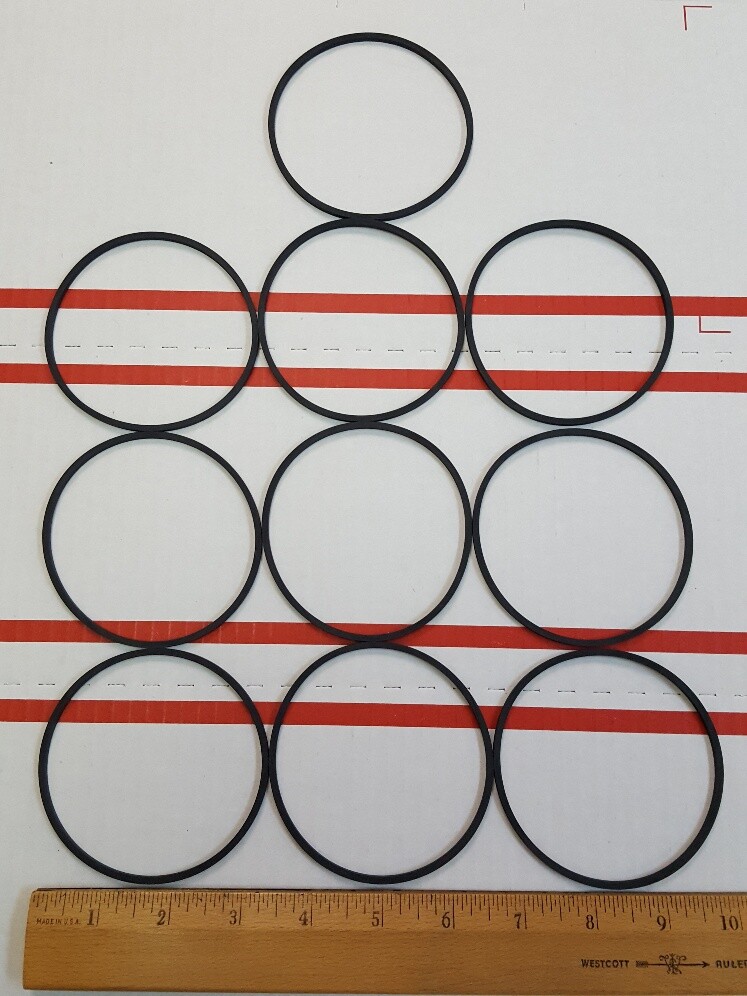Square Belts 9.8 x .098 x .099″, 248.92 x 2.4892 x 2.4892 mm, Pack of 10 pcs