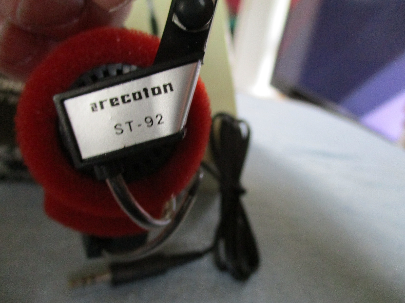 Recoton Power Drive 92 Stereo Headphones ST-92 High Performance Series Vintage