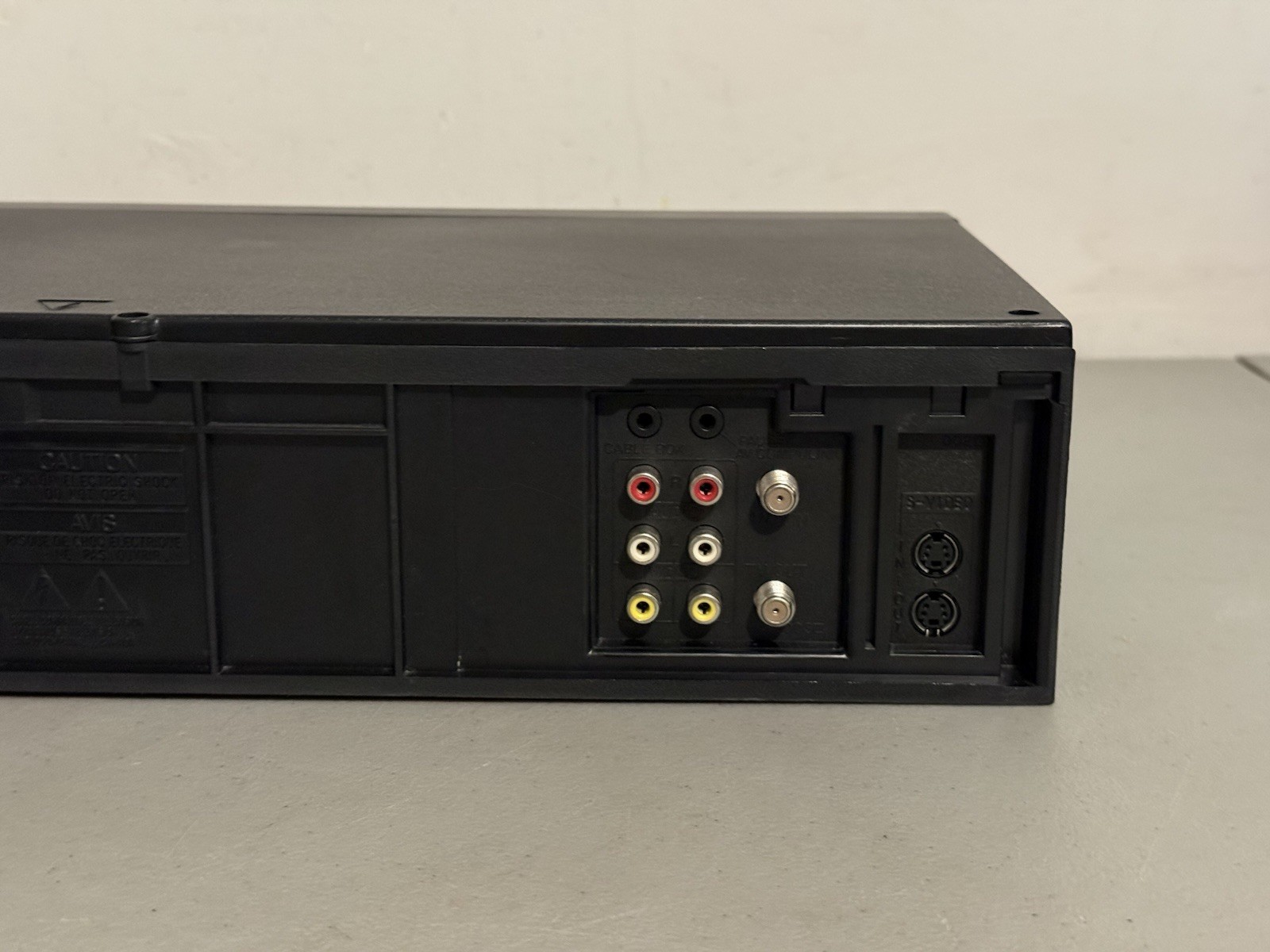 Panasonic Super VHS ET Player Recorder + Remote HDMI Converter & Cables Serviced