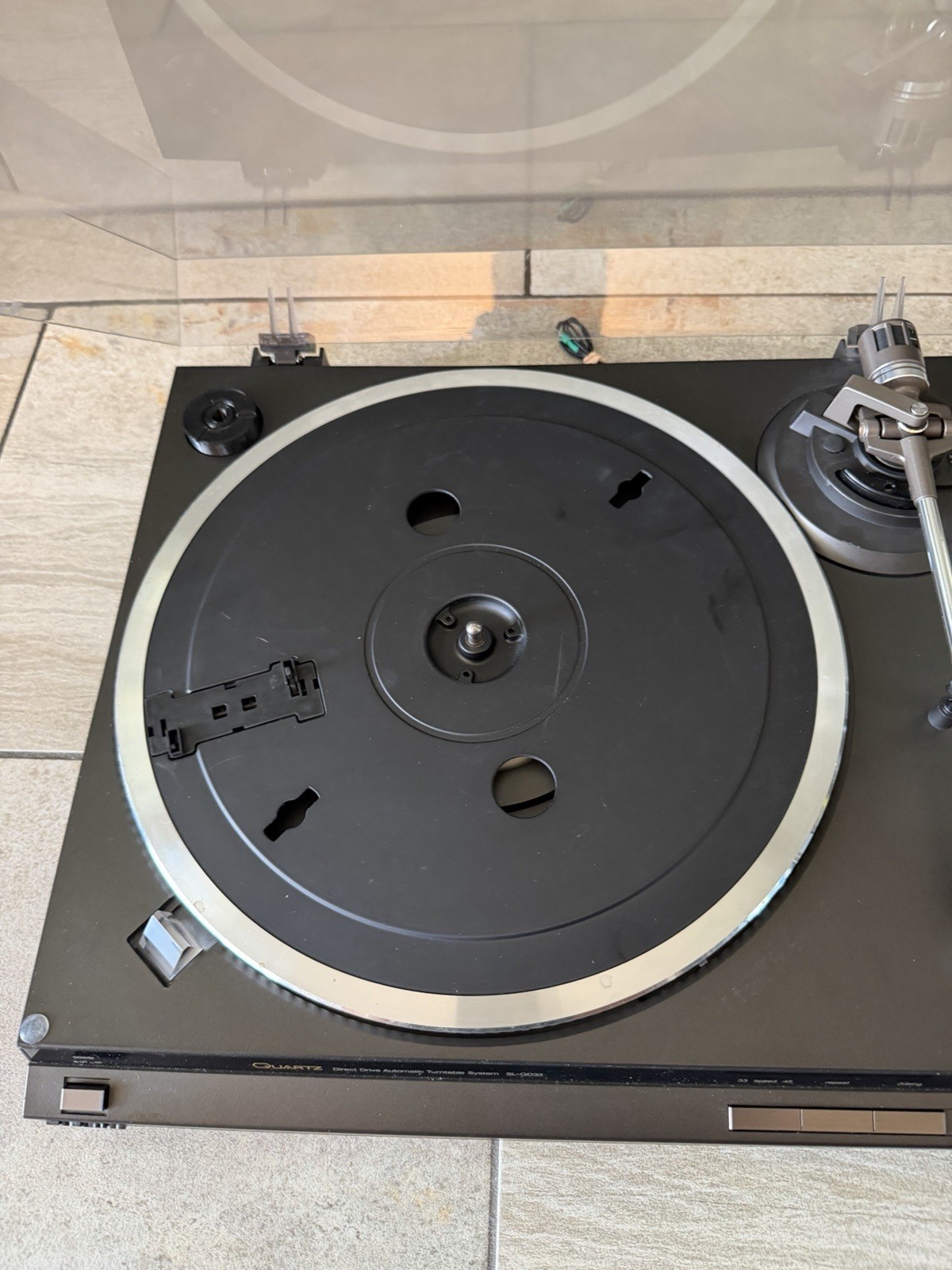 Technics SL-QD33 Fully Automatic Quartz Direct Drive Turntable Serviced Recapped