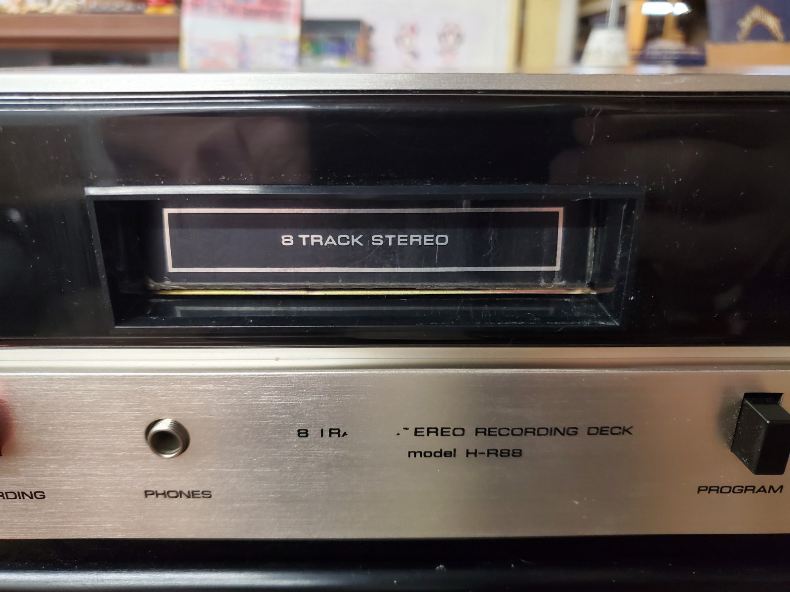 Pioneer H-R88 8 Track Stereo Player Recorder Deck in Box, Tested Excellent