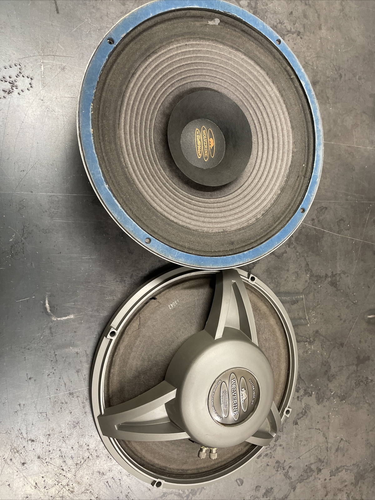 Pair of Electrovoice LS-12 Wolverine full range speakers 8 Ohm Made in USA