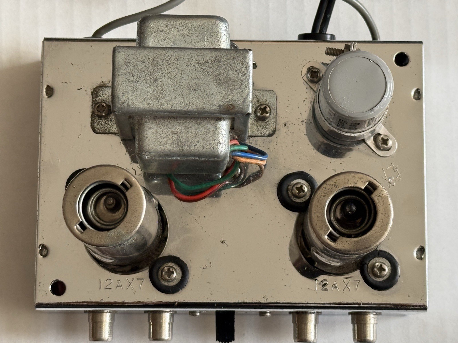 Olson AM-221 Tube Stereo Phono Pre Amplifier PreAmp. Tested And Working.