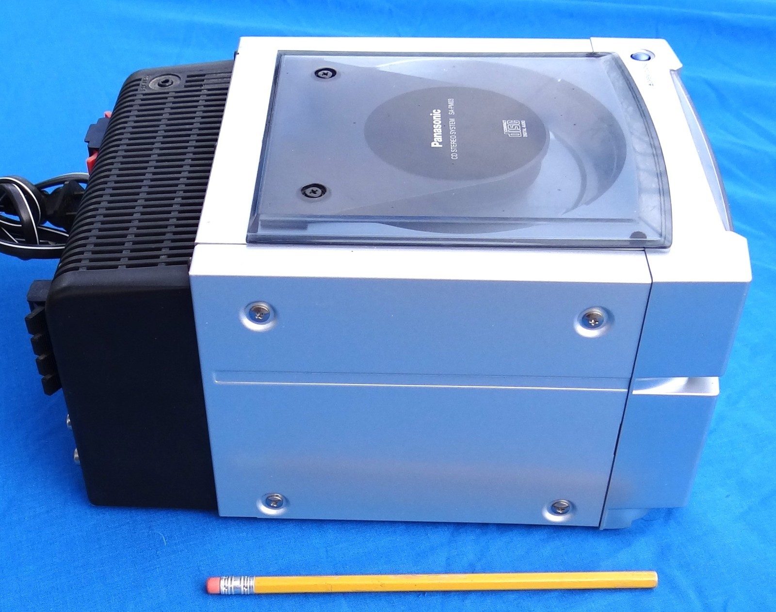Panasonic AM/FM CD Stereo System SA-PM03 Cleaned/Inspected/TESTED Works Perfect