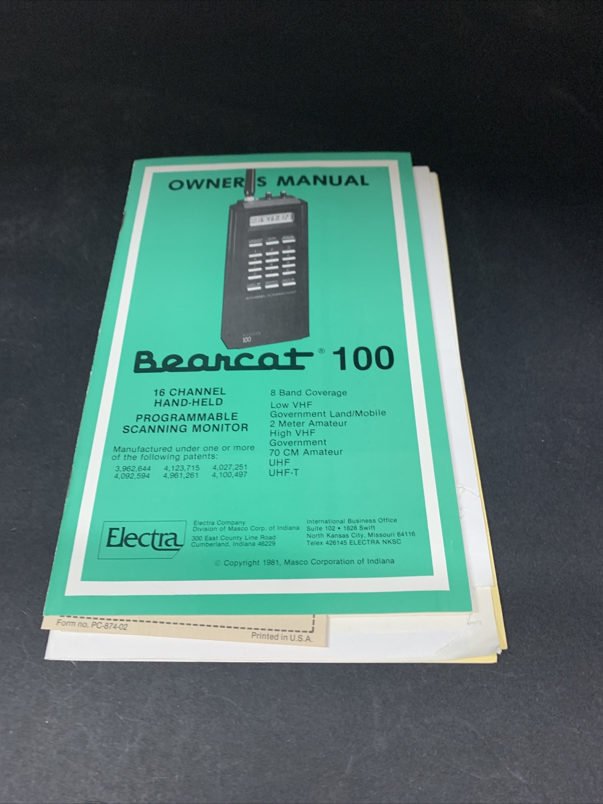 Lot Of Vintage Cab & Radio Instruction Manuals( Pace, Shakespeare, Astatic)