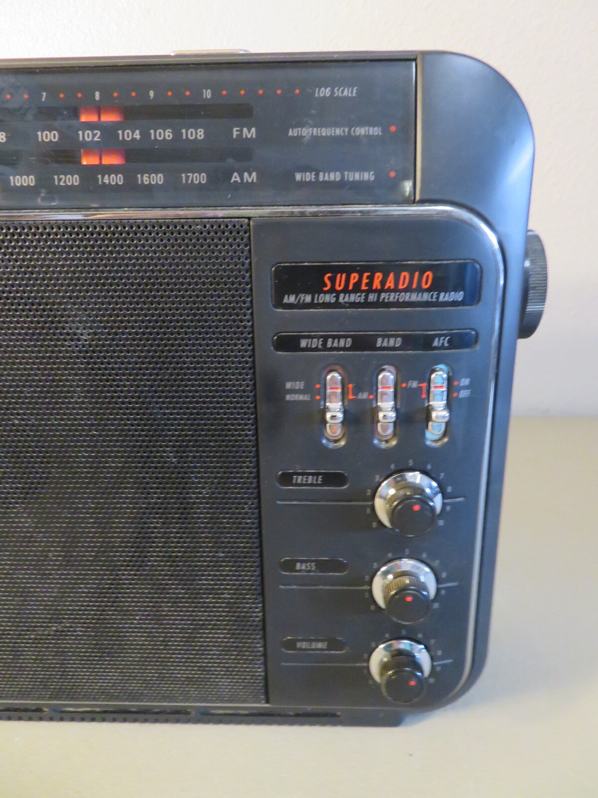Vintage General Electric 7-2887A Portable AM-FM Radio Long Range Tested