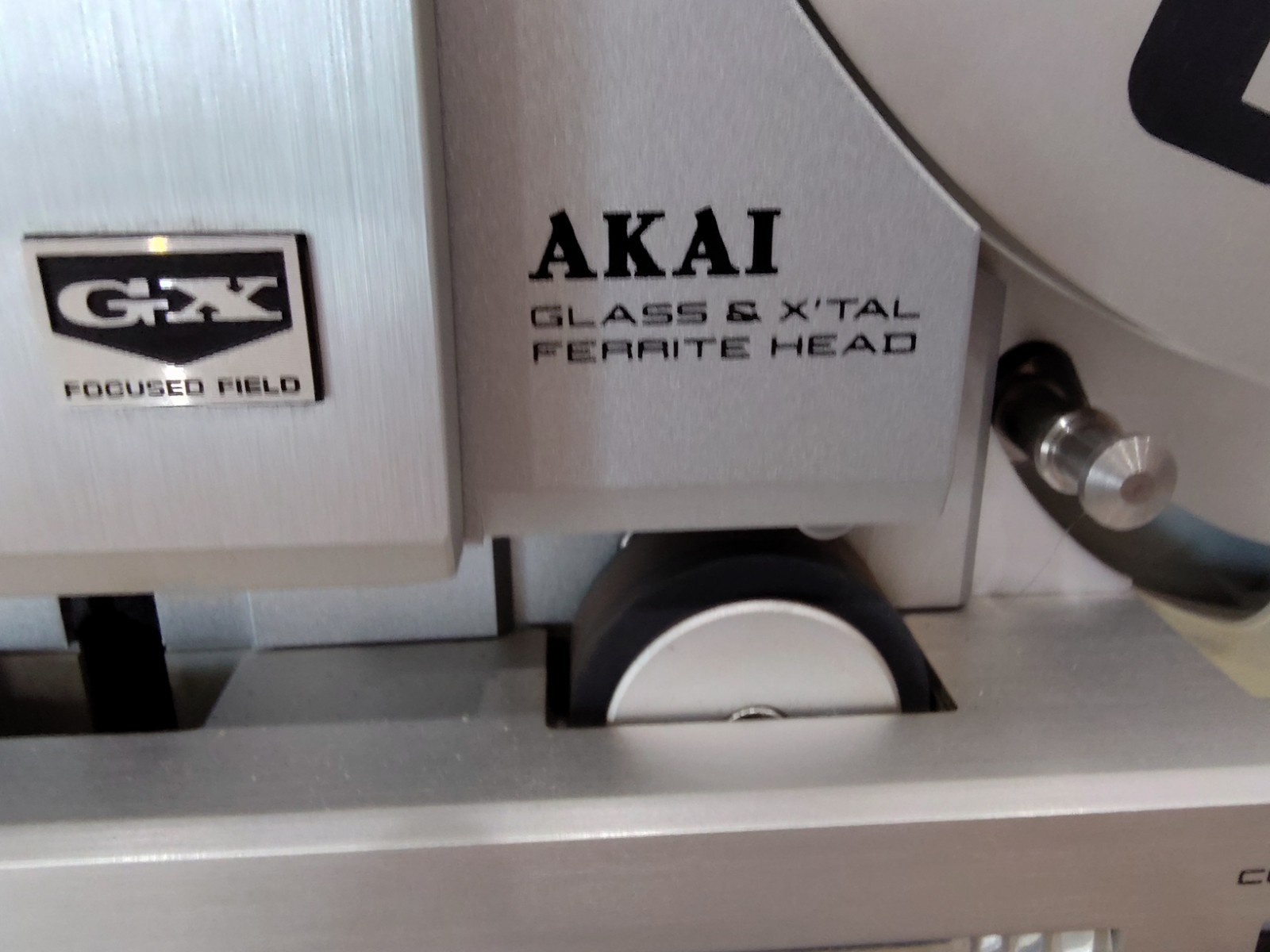 Akai GX-77 4-Track Stereo Reel-to-Reel Tape Deck Glass X’Tal Ferrite Head