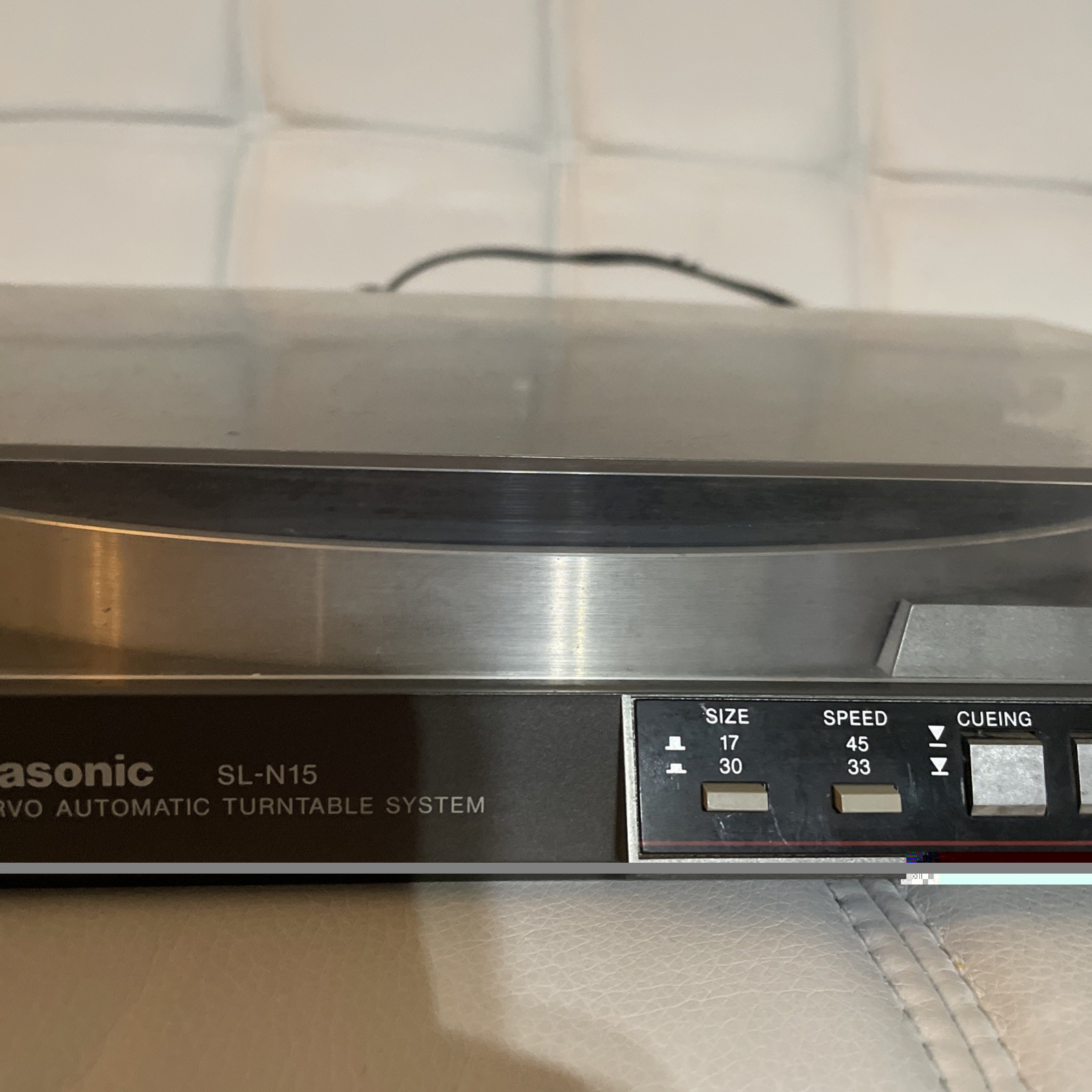 Panasonic SL-N15 DC Servo Automatic Turntable Vinyl Record Player READ DETAILS