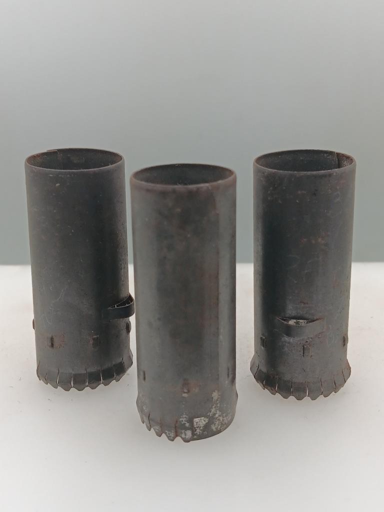 Set of Three 2 1/8″ 7-Pin Tube Heat Shields Serious Tubes U237