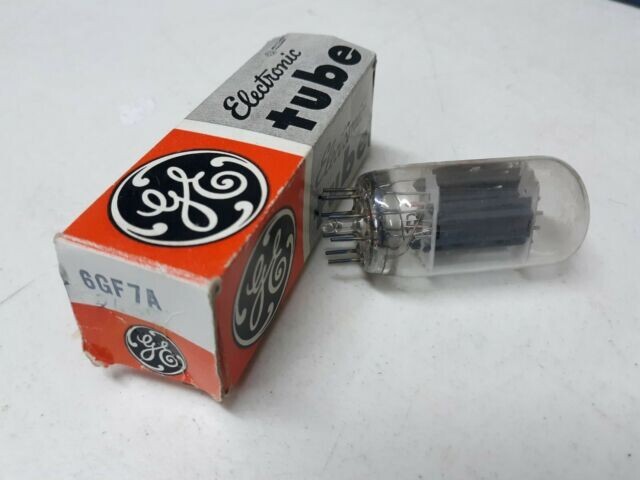 GE Electronic Tube in Original Box (NOS) 6GF7A