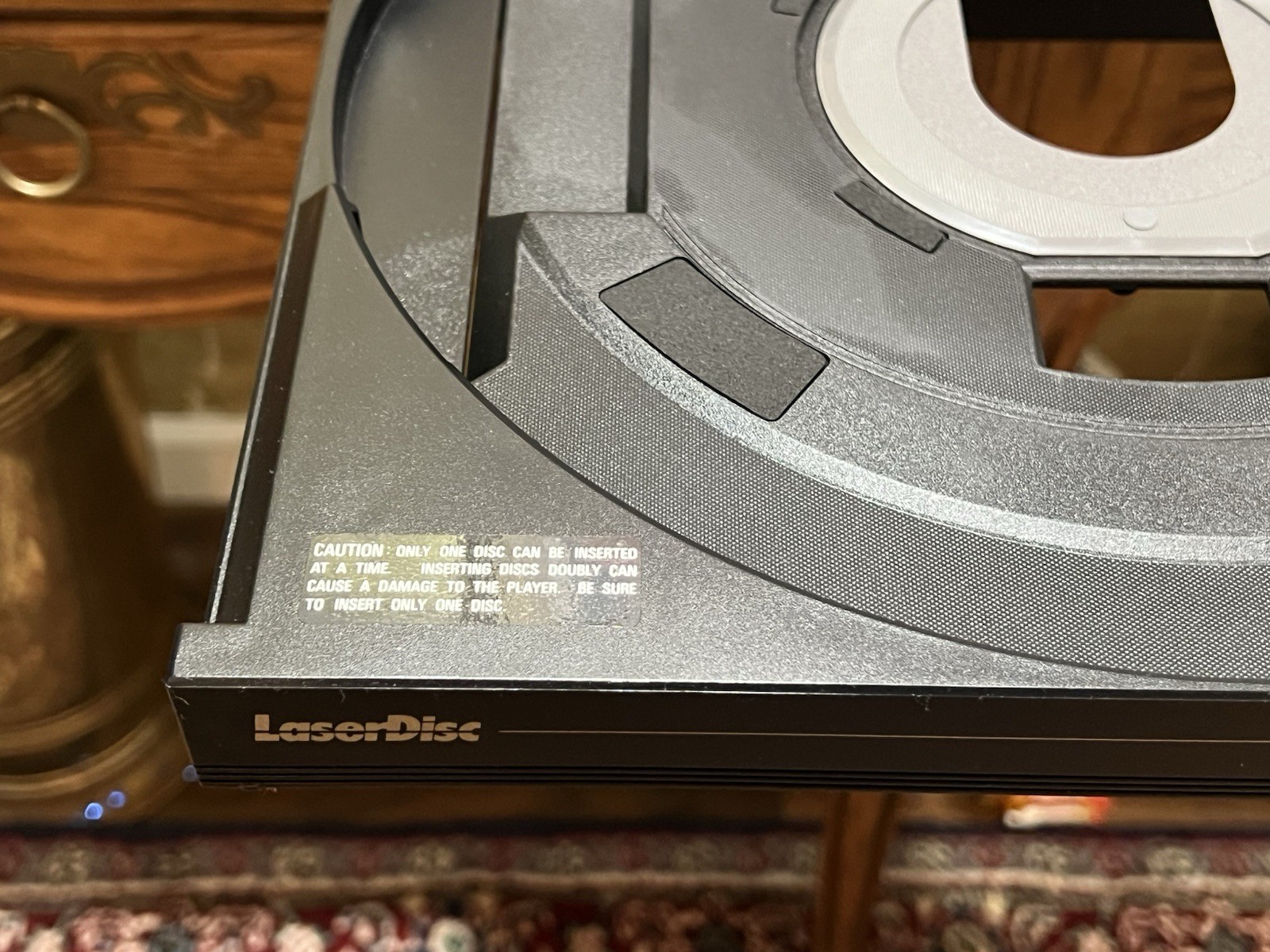 Pioneer CLD-1030 Vintage LaserDisc CD CDV Player Tested Super Clean No Remote