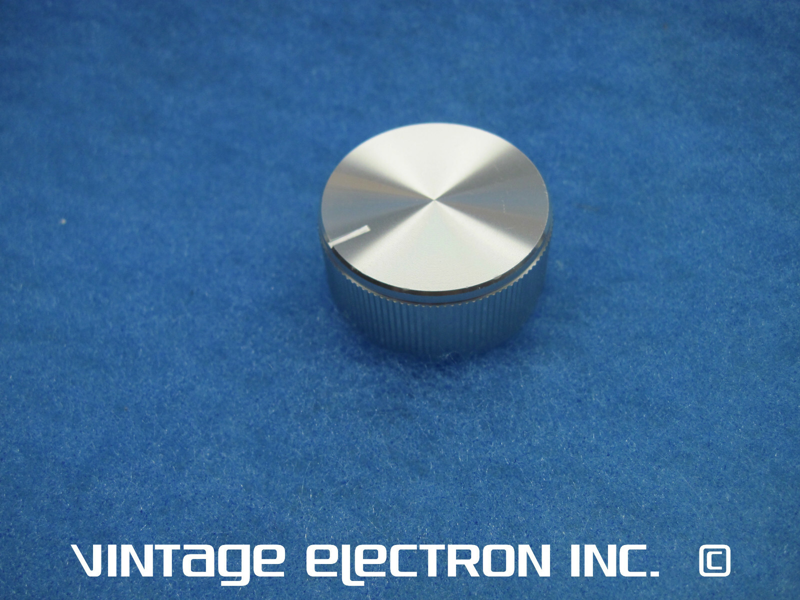 NEW Replacement DYNACO Knob (1-1/4″ diameter) – SILVER Machined Aluminum