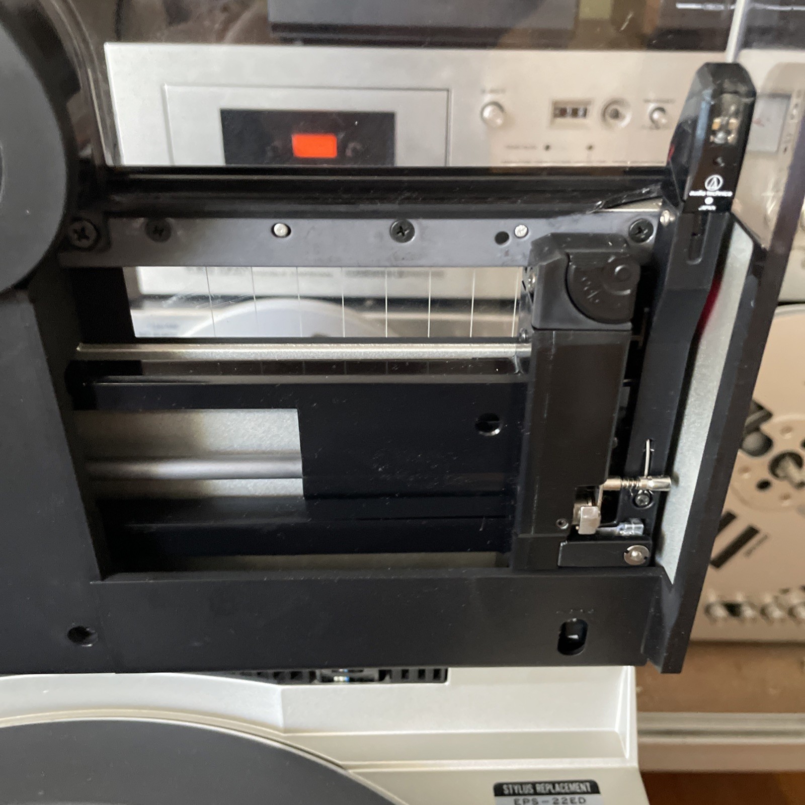 Technics SL-7 Fully Auto. DD Linear Turntable Tested w/ A.T. Stylus! See Video!!