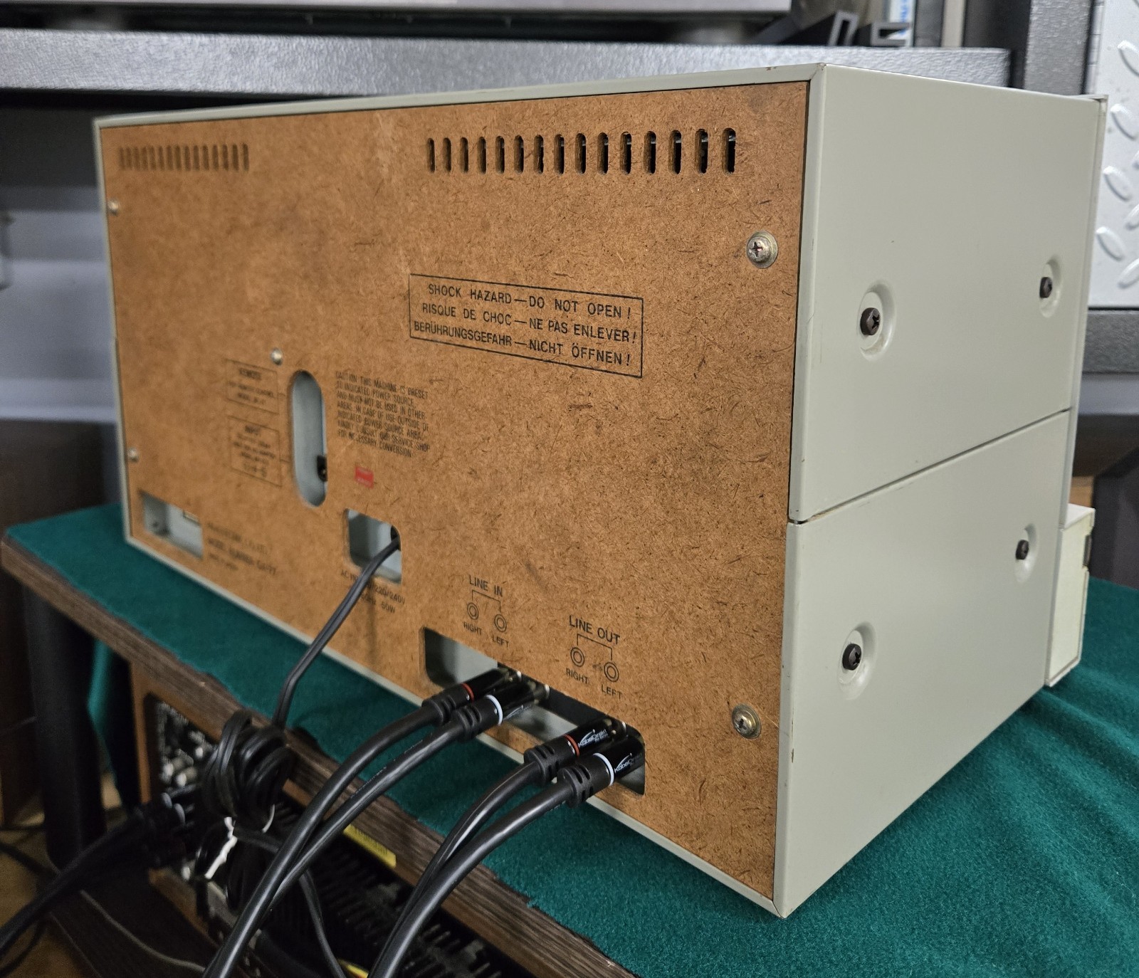 Akai GX-77 Stereo Reel to Reel Tape Recorder, will need repairs