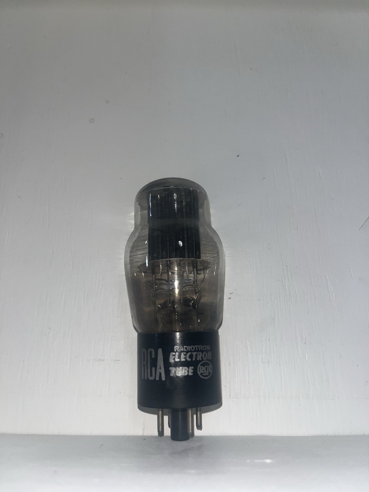 1 RCA 5V4G Black Plate Tube TV7 Tested Very Strong And Balanced