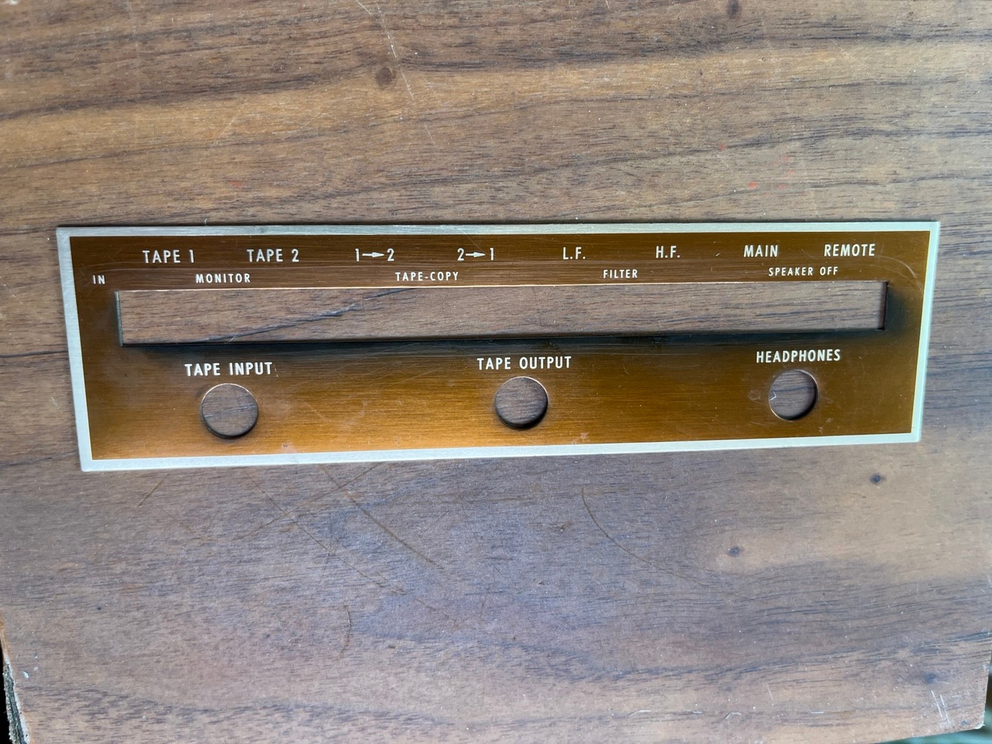 MCINTOSH C28 Preamplifier Faceplate DECAL ONLY