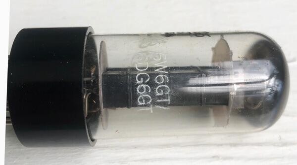 GE VACUUM TUBE 6W6GT/6DG6GT NEW OLD STOCK in Original Box Amp TV Stereo