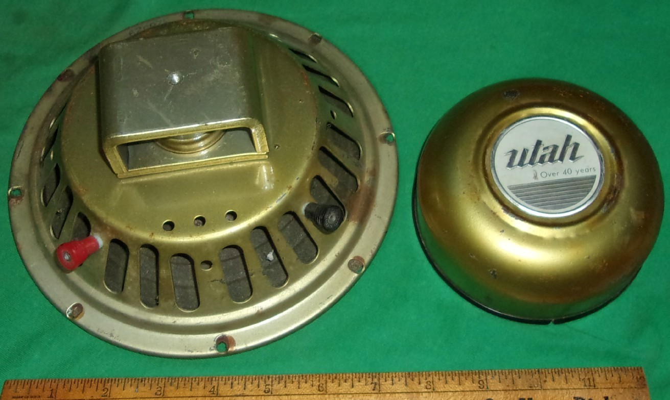 Vintage UTAH WP8L Hi Fi Speaker 8-Inch 8-Ohms Clean! Working!