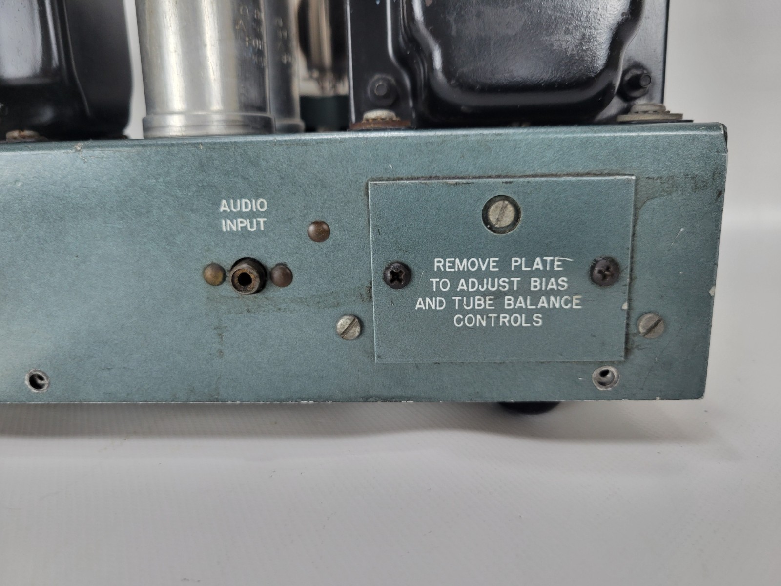 VINTAGE CROSLEY KT66 PUSH PULL MONOBLOCK TUBE AMPLIFIER WILLIAMSON STYLE TESTED